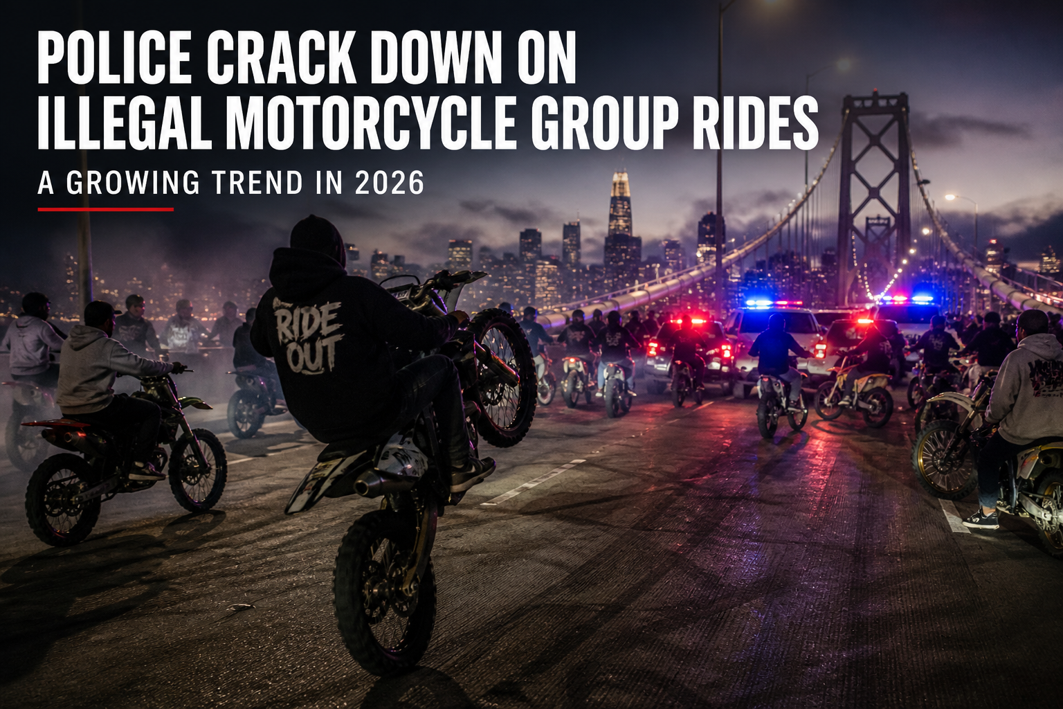 Police Crack Down on Illegal Motorcycle Group Rides — A Growing Trend in 2026